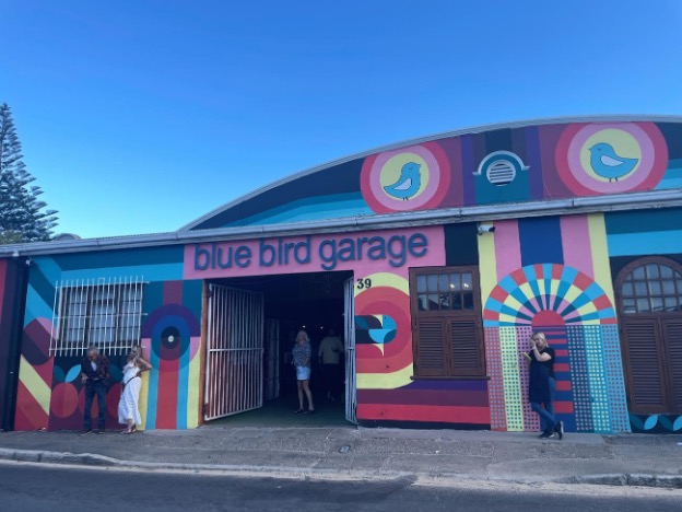 Blue Bird Garage Market Exterior