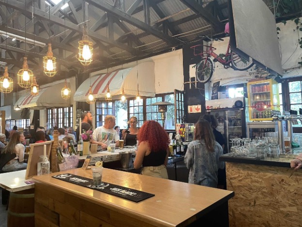 Blue Bird Garage Market Food Stalls