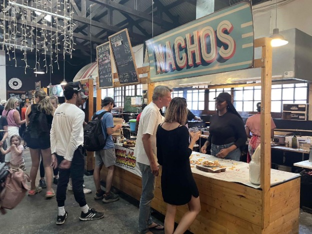 Blue Bird Garage Market Nachos